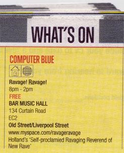 Announcement in One Week To Live